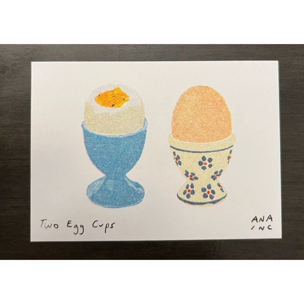 Ana Inciardi Mini Print - Two Egg Cups